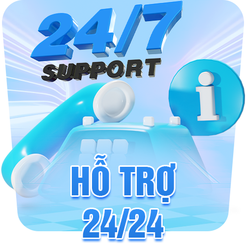 Hỗ Trợ 24/24