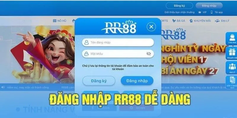 Cách đăng nhập RR88 trong trường hợp bị chặn link