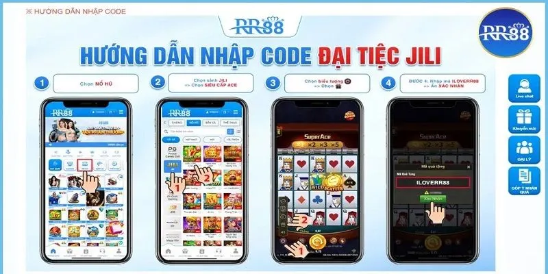 Đăng nhập qua app RR88